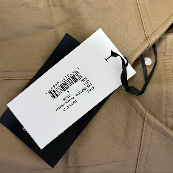 Retrofete Cynthia jumpsuit NWT size small color tannin - Picture 6 of 6